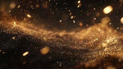 Golden particles in dark space