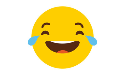 High quality emoticon isolated on a white background