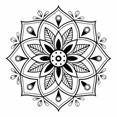 Circular Mandala Design 