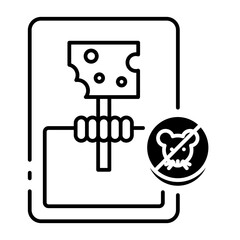 This Rat Trap icon is suitable for Insect, Bug, Insect Control, etc