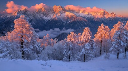 Winter Mountain Majesty