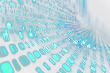 PNG Light effect background digital binary