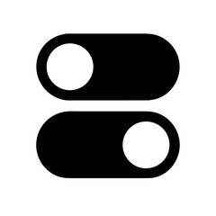 on switch toggle button icon design