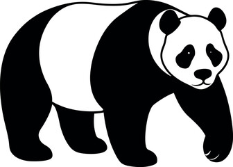Fototapeta premium panda bear vector