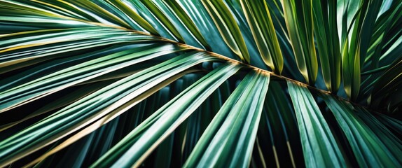 Obraz premium Close Up Of Palm Leaves