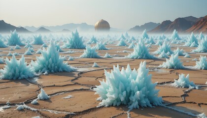 Climate Displacement: Abstract Encroachment of Uninhabitable Zones