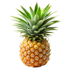pineapple on white background