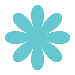 キラキラかわいい花のアイコン