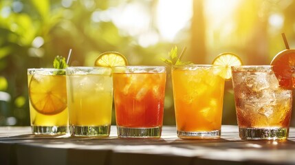 Elegant Summer Cocktails