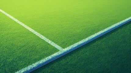 Penalty Spot on Professional Football Field, close-up of worn patch surrounded by vibrant grass, emphasizing the intensity of the game and the significance of the moment