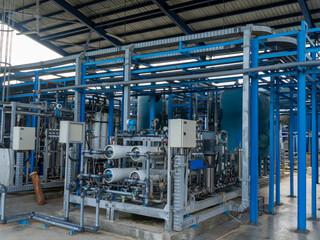 Chemical industry equipment for water treatment plant, power plant, oil and gas