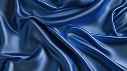 Obraz premium Sapphire Silk Drape