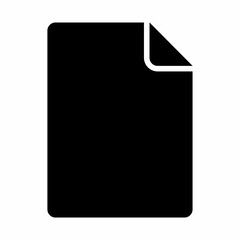 File icon silhouette. Design image