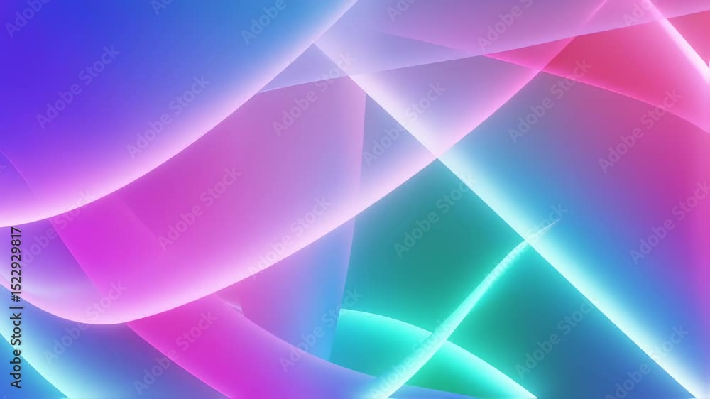 Aufkleber abstract light forms a dynamic background with vibrant colors and smooth transitions