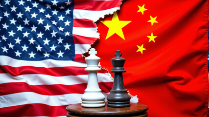 US-China Relations Chess
