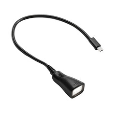 Compact USB-C LED Flashlight with Flexible Cable