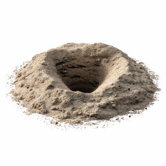 Hole in the Sand - Digging, Excavation, Ground,