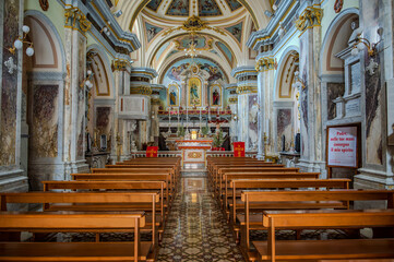 Obraz premium Frosolone, Molise. Church of San Pietro Apostolo 2025
