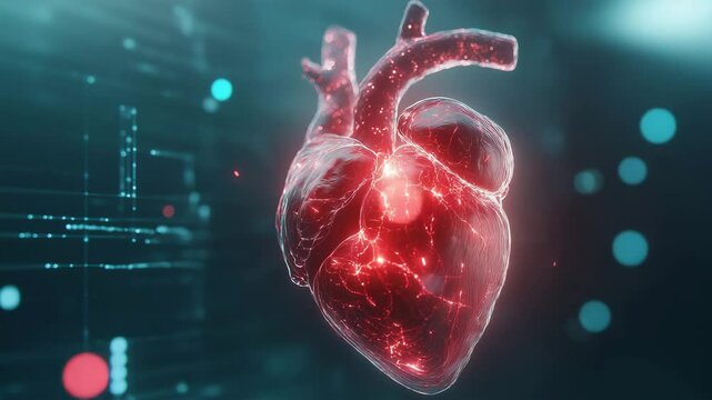 Heart Pumping A 3D Visual Exploration of the Human Heart's Anatomy and Physiology