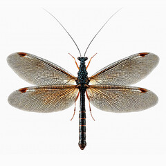 Detailed Close-Up of a Scorpionfly (Panorpidae)