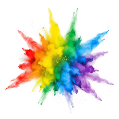 Fototapeta premium colorful paint splashes