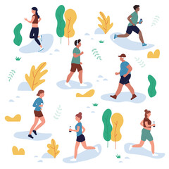 Bright avocado fruit in flat style, colorful green fruit vector icon, isolated on white background.