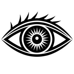 eye icon vector illustration