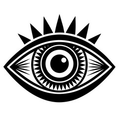 eye icon vector illustration
