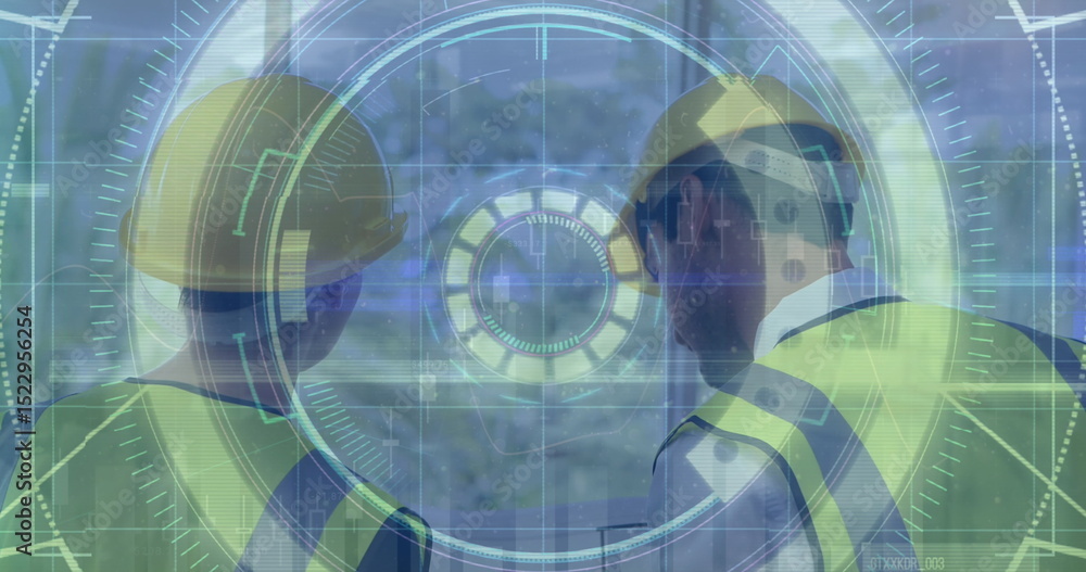 Poster image of scope scanning with data processing over diverse workers