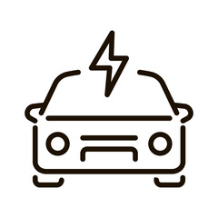 Sustainable Energy and Environmental Conservation Icon in Outline Style