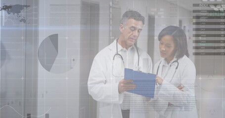 Image of data processing over diverse doctors