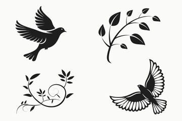 Obraz premium black and white butterfly