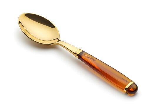 Ladle with Gold Interior and Black Carbon Exterior