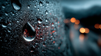 Water droplets on glass or window surface. Condensation round drops on transparent background. Realistic 3d vector illustration of dewy bg with fresh humid effect. Clean liquid raindrop pattern.