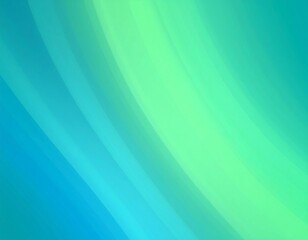 Abstract teal and lime green gradient