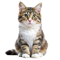 Obraz premium maine coon cat isolated