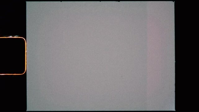 Boutique 8mm Overlay Key &ndash; Art super-8 Film Texture with Grain Frame, Letterbox Edge, and Flickering Reel