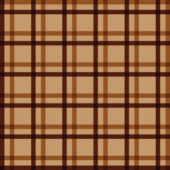  abstract brown and light brown colour seamless chaqe plade pattern with background.