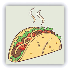 Burger social media feed post template social media instagram for food promotion simple banner frame