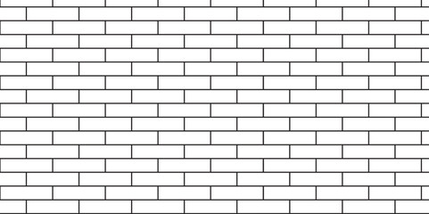 White brick background texture. White brick pattern and white background wall brick.	