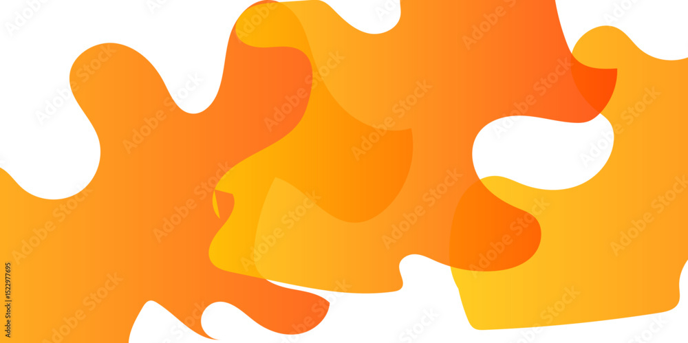 Poster abstract orange background. creative architectural concept. light elegant dynamic abstract backgroun