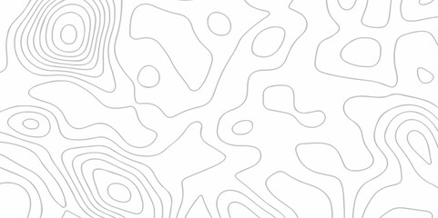 Topographic map lines contour background. Grid geographic relief topographic map pattern background vector. Vector seamless background topography stylized height of the lines map.