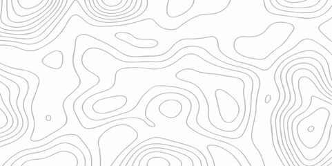 Topographic map lines contour background. Grid geographic relief topographic map pattern background vector. Vector seamless background topography stylized height of the lines map.