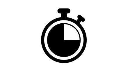 Obraz premium A clock with the hands at the numbers 3 and 6