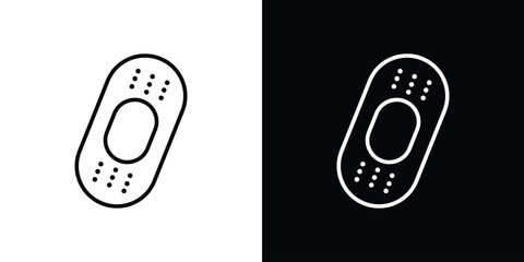 Bandage icon Graphic vector set for ui design