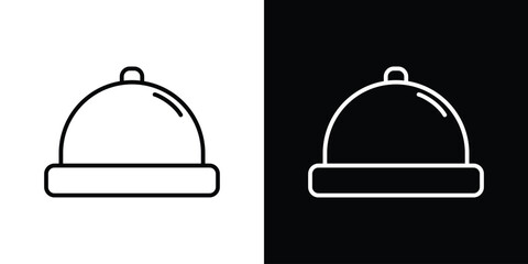 Bell concierge icon Graphic vector set for ui design