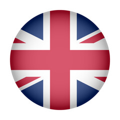 Circular Icon Featuring Diverse European Country Flag