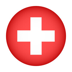 Circular Icon Featuring Diverse European Country Flag