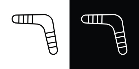 Boomerang icon Graphic vector set for ui design