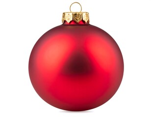 Red Christmas ornament (2)